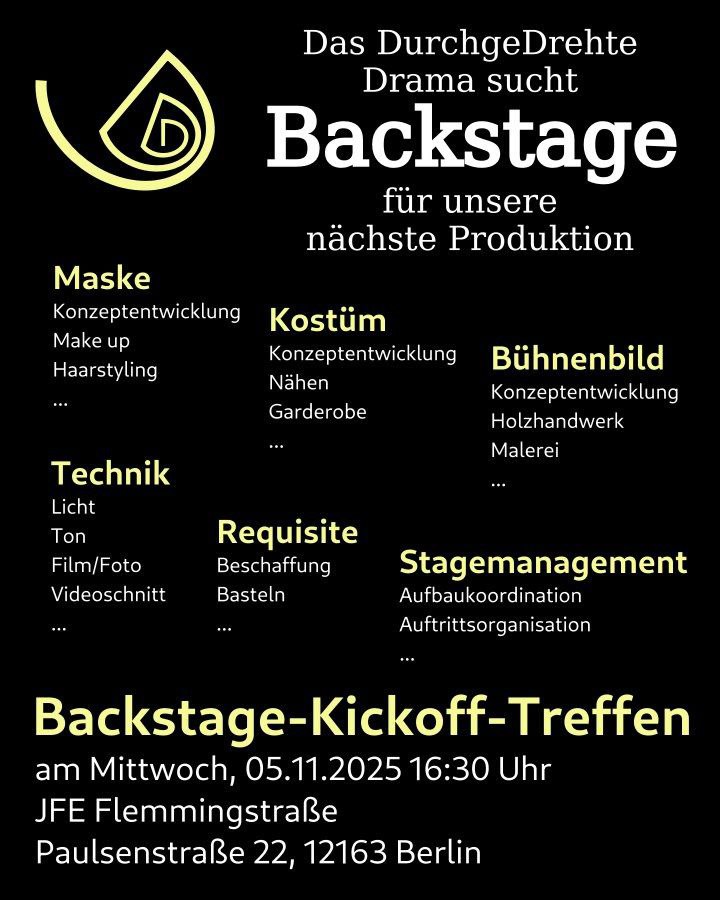 Plakat Backstage 2025